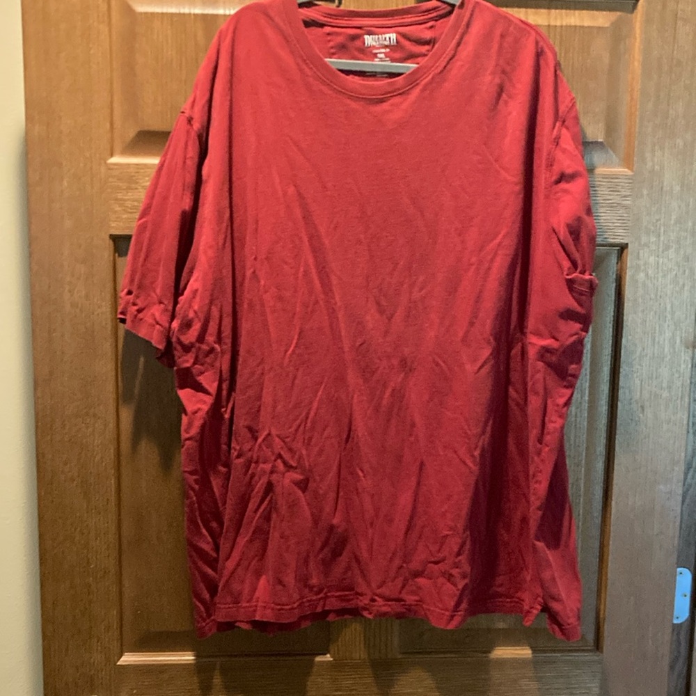 Duluth Trading Co Longtail T-Shirt Men's Size 3XL - red